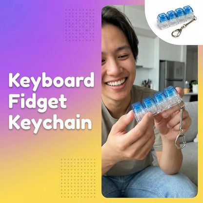 Mechanical Keyboard Fidget Keychain