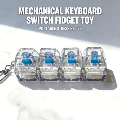 Mechanical Keyboard Fidget Keychain