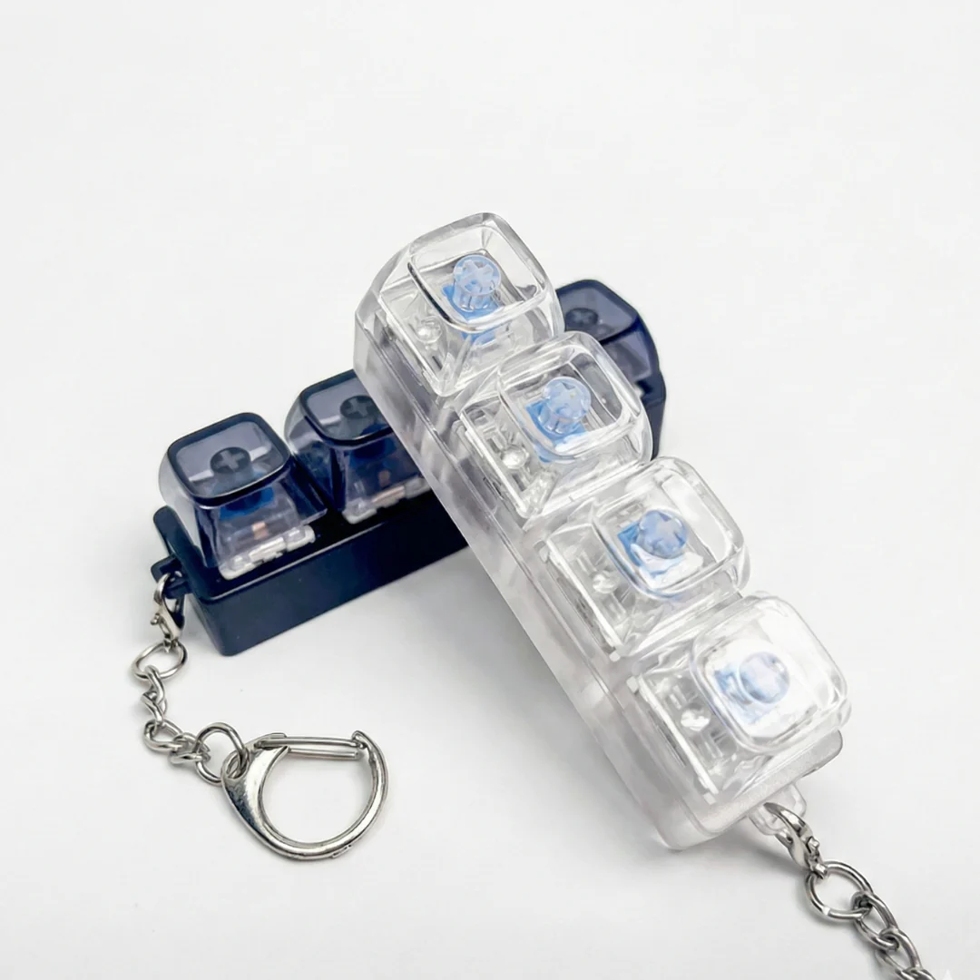 Mechanical Keyboard Fidget Keychain